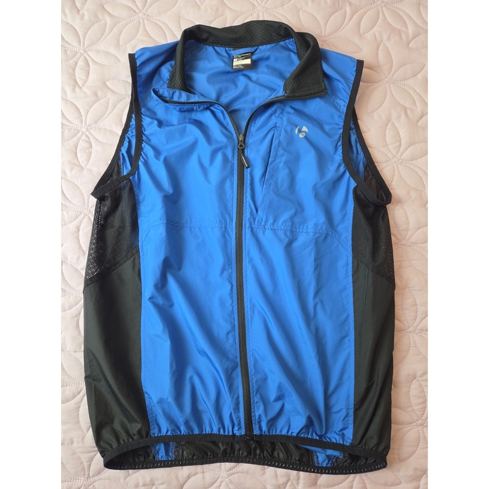 BONTRAGER Race Windshell Vest Full Zip Pocket Profila Medium Reflective